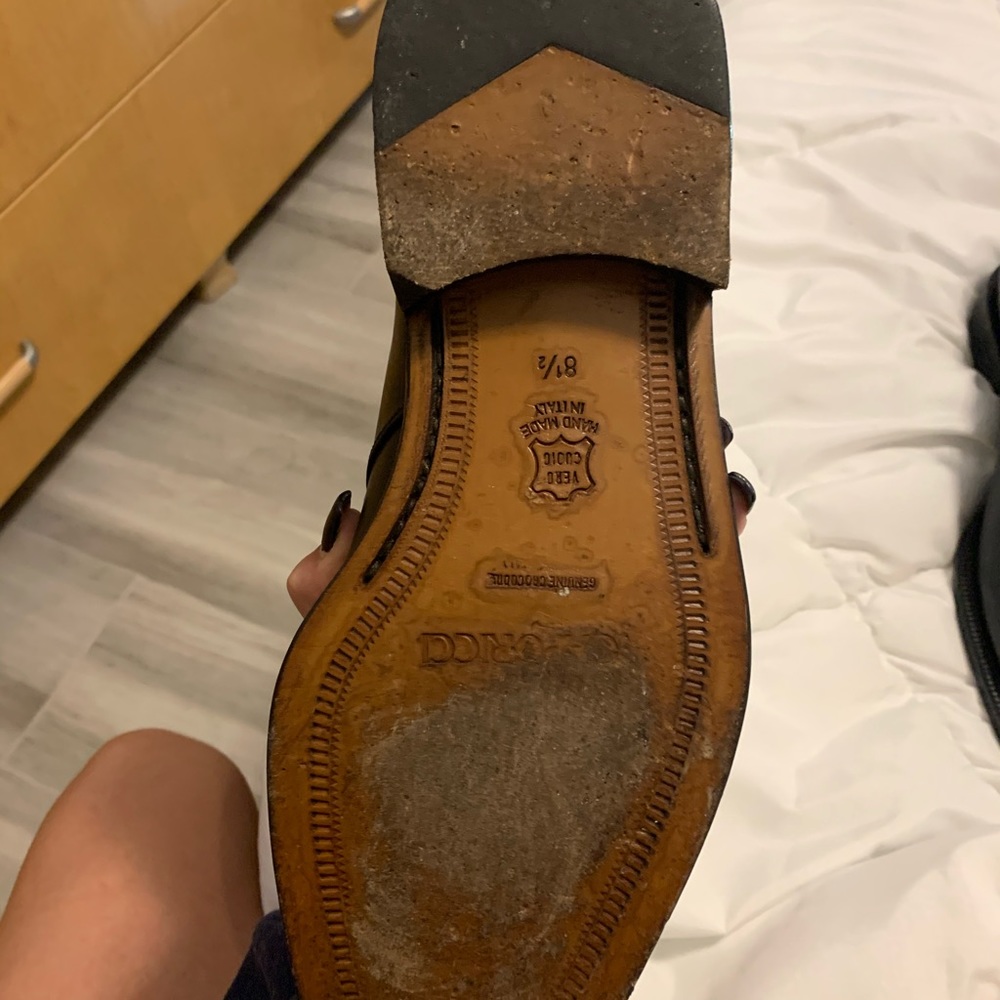 Men’s italian leather crocodile  loafers - Picture 5 of 5